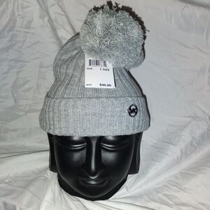 NWT Michael Kors Heather Gray Knit Hat